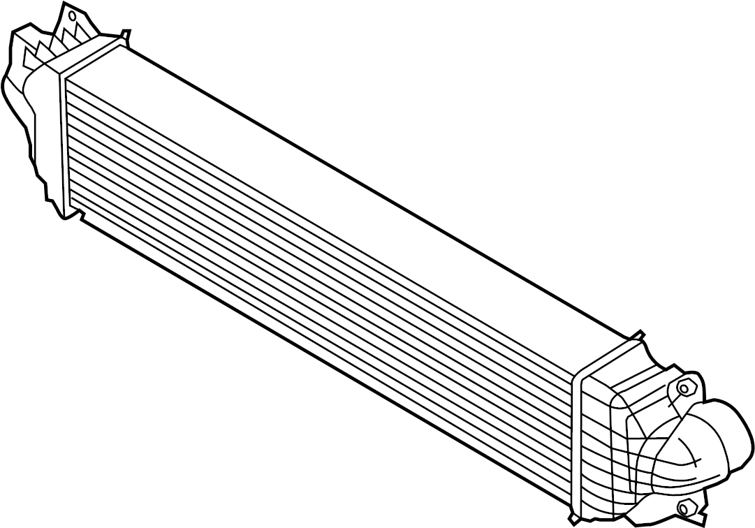 View DG9Z6K775C Intercooler Full-Sized Product Image