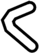 View XC2Z18B402BA Hose. Elbow. Tube. (Upper, Lower) Full-Sized Product Image