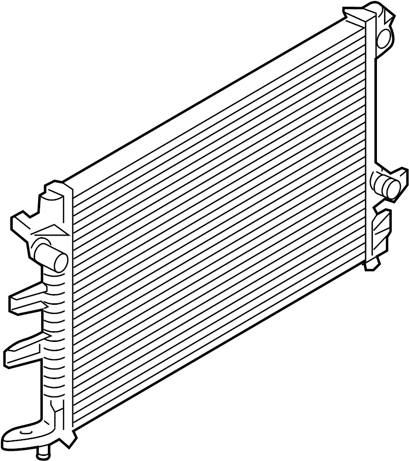 View G3GZ8005B Radiator Full-Sized Product Image