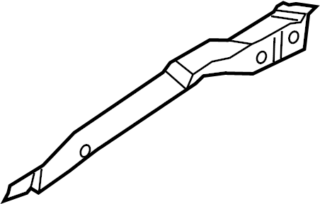 View HG9Z16155A Fender Rail (Upper) Full-Sized Product Image