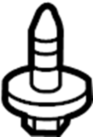 View W712070S442 Suspension Strut Tower Bolt Full-Sized Product Image