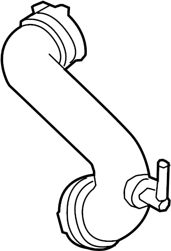 View DG9Z9B659A Engine Air Intake Hose Full-Sized Product Image