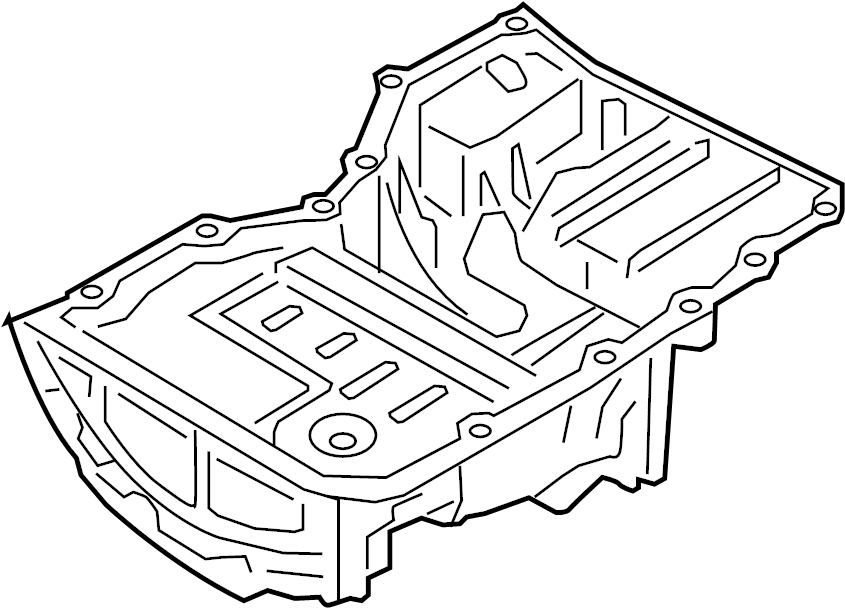 View CM5Z6675D Engine Oil Pan Full-Sized Product Image
