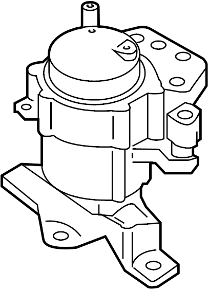 View HP5Z6038B Engine Mount (Front) Full-Sized Product Image