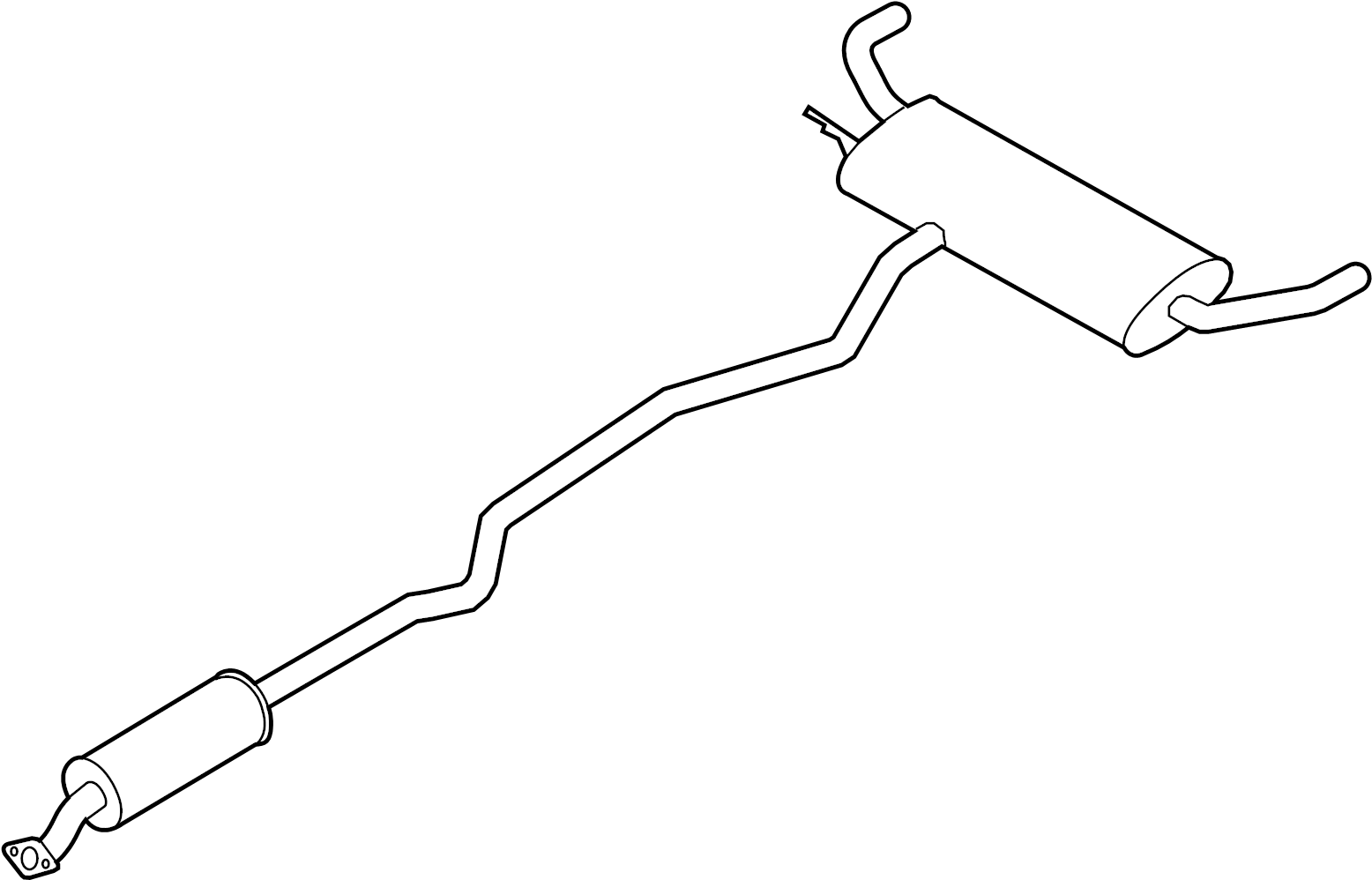View DG9Z5230A Exhaust Muffler (Rear) Full-Sized Product Image