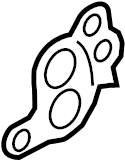 View 1S7Z9D476AA Exhaust Gas Recirculation (EGR) Valve Gasket Full-Sized Product Image