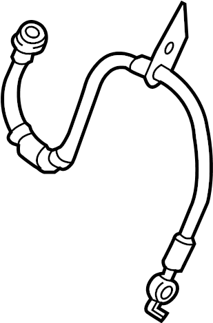 View DG9Z2078E Hose. Brake.  Full-Sized Product Image