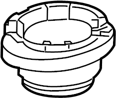 View DG9Z18198A Suspension Strut Bearing (Front, Upper) Full-Sized Product Image