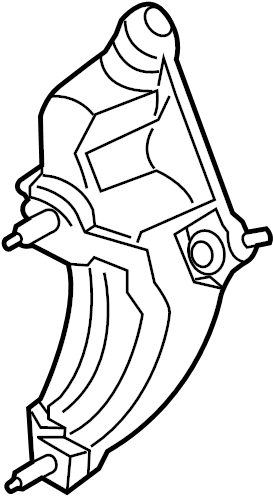 View DG9Z3K305A CV Axle Shaft Carrier Bearing Bracket Full-Sized Product Image