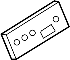 View BT4Z19C149C Bezel.  Full-Sized Product Image