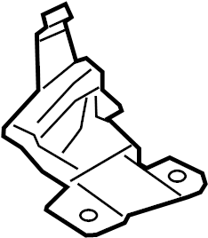 View DP5Z54611B68AU Seat Belt Lap and Shoulder Belt Bracket (Rear) Full-Sized Product Image