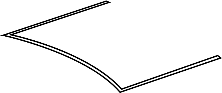View DP5Z5451884B Sunroof Glass Seal (Rear) Full-Sized Product Image