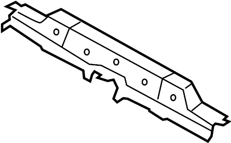 View HG9Z5410692A Floor Pan Crossmember (Front) Full-Sized Product Image