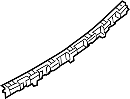 View DP5Z17754A Bumper Cover Support Rail Full-Sized Product Image