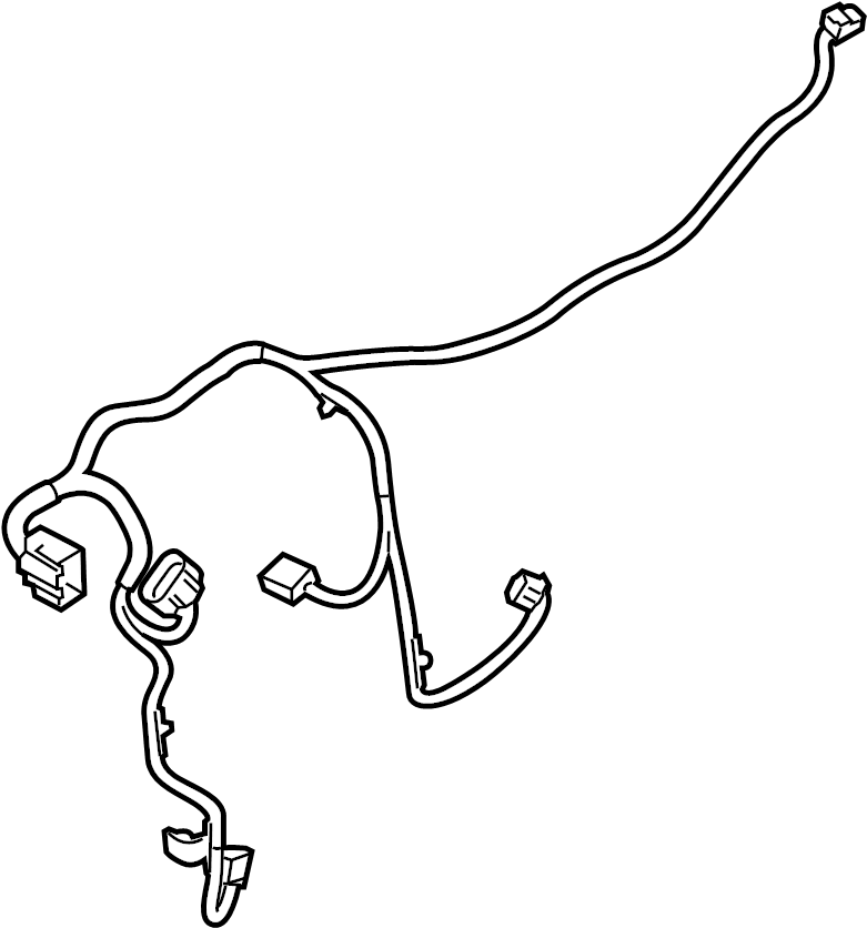 View DE9Z19949A HVAC System Wiring Harness Full-Sized Product Image