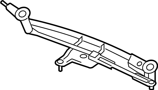 View AE9Z17566A Windshield Wiper Linkage (Front) Full-Sized Product Image