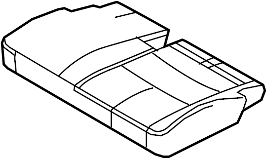 View 52207254260 Cover, basic, seat, perforated leather Full-Sized Product Image