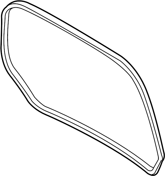 View AE9Z74404A06A Hatch Seal (Upper) Full-Sized Product Image