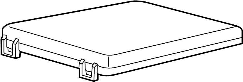 View 4L3Z14A003AA Fuse Box Cover (Upper) Full-Sized Product Image