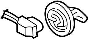 View F77Z6A051BA Engine Heater Full-Sized Product Image