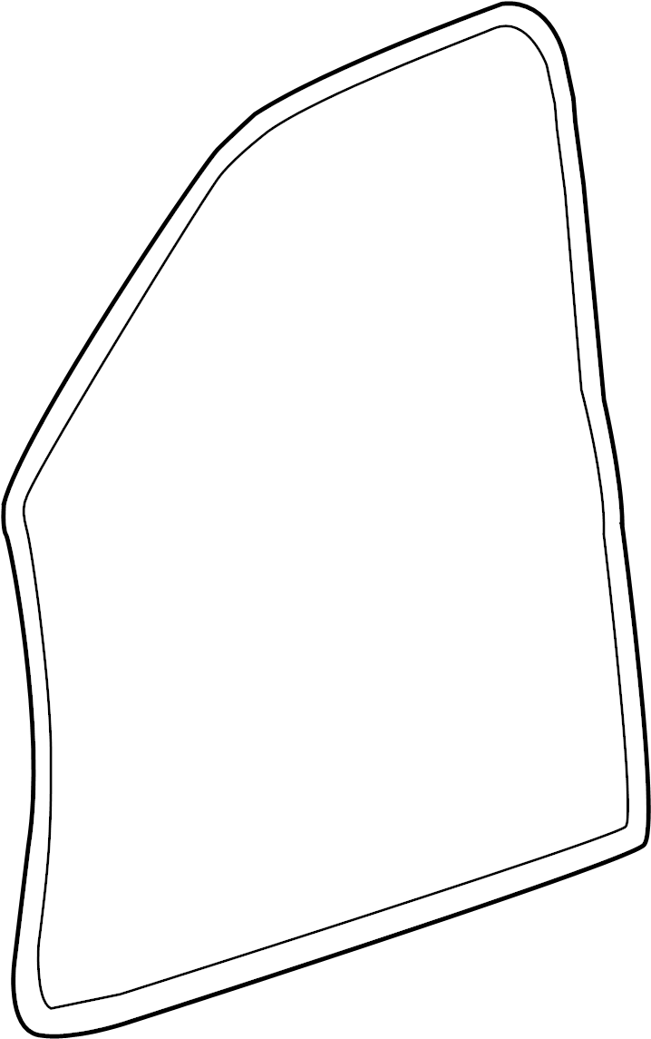View 8W7Z5420708A Door Seal (Front, Upper) Full-Sized Product Image