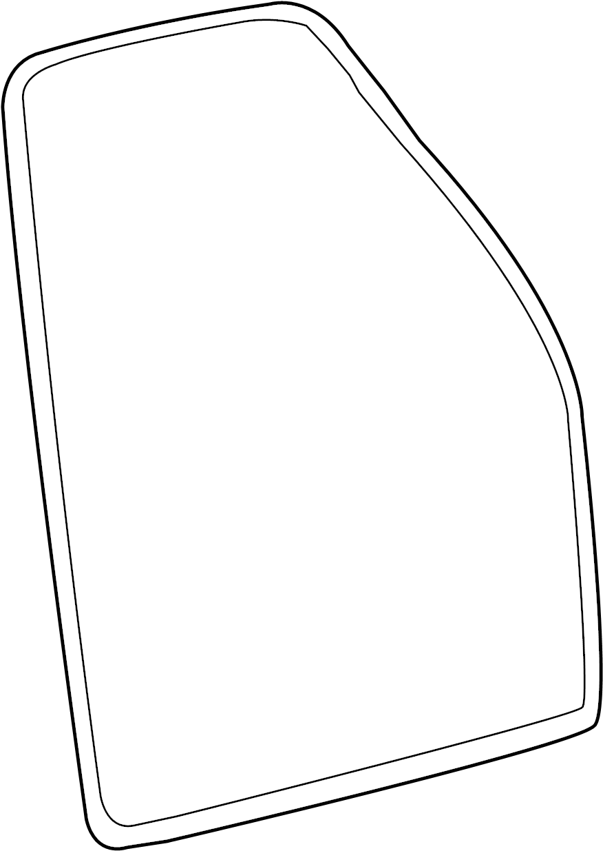 View 8W7Z54253A10A Door Seal (Rear, Lower) Full-Sized Product Image