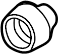 View F3DZ1N135A Wheel Bearing Dust Cap Full-Sized Product Image