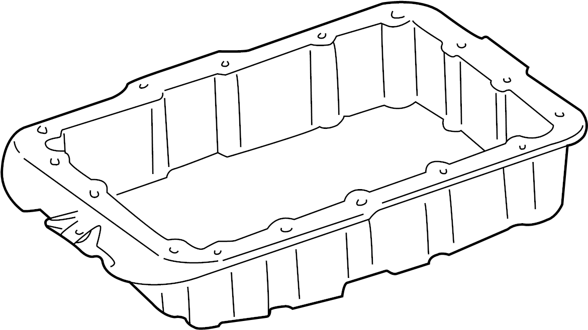 View 5F9Z7A194B Transmission Oil Pan Full-Sized Product Image