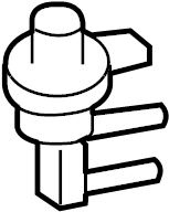 View 7U5Z9C915D Valve. Purge. Solenoid.  Full-Sized Product Image