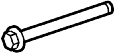 View W710174S439 Suspension Control Arm Bolt (Front, Rear, Upper, Lower) Full-Sized Product Image