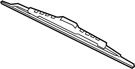 View 8G1Z17528AA Windshield Wiper Blade Full-Sized Product Image