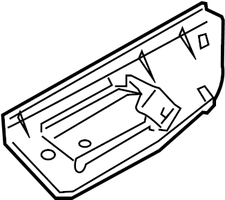 View 8G1Z5411251A Floor Extension (Front, Rear) Full-Sized Product Image