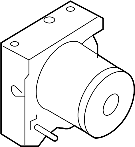 View 4L3Z2C065AA ABS Hydraulic Assembly Full-Sized Product Image
