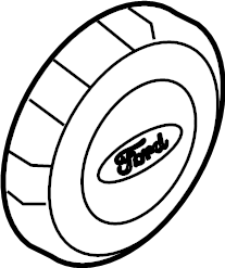 View 5L3Z1130S Wheel Cap Full-Sized Product Image