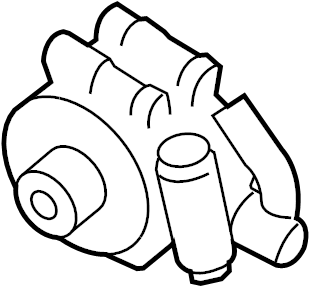 View 7L3Z3A674DRM Power Steering Pump Full-Sized Product Image