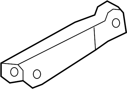 View 4L3Z18617C20AA Seat Track Support Full-Sized Product Image