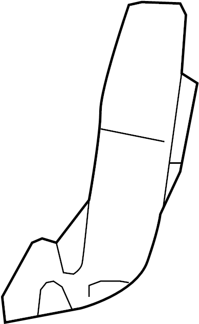 View 4L3Z18672A32AAB Seat Track Cover Full-Sized Product Image