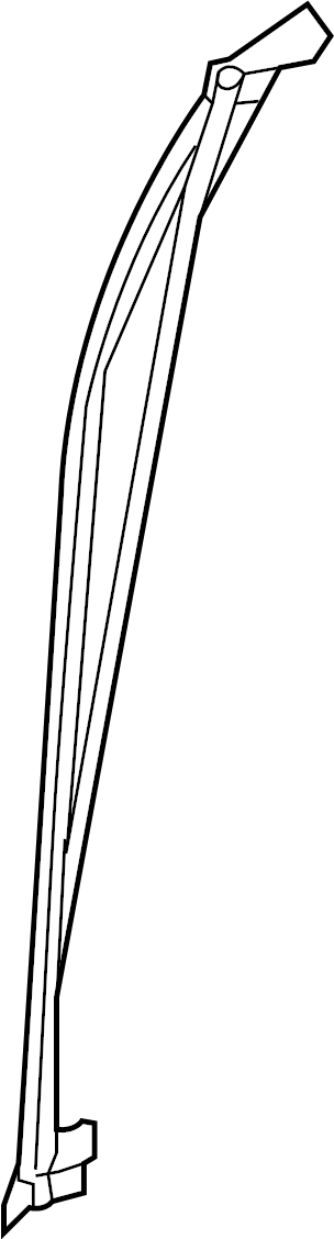 View 4L3Z18253A37AE Door Seal (Rear) Full-Sized Product Image