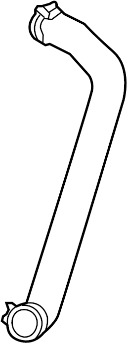 View BL3Z8260A Radiator Coolant Hose (Upper, Lower) Full-Sized Product Image