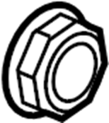 View W520111S424 Nut. Air. Bag. (Upper) Full-Sized Product Image