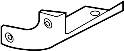 View 5L3Z16G554AAA Deflector. (Front, Lower) Full-Sized Product Image
