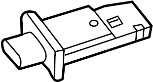 View BR3Z12B579A Mass Air Flow Sensor Full-Sized Product Image