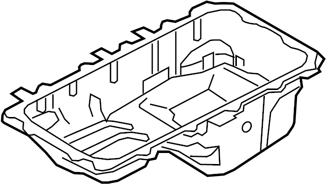 View BR3Z6675A Engine Oil Pan Full-Sized Product Image