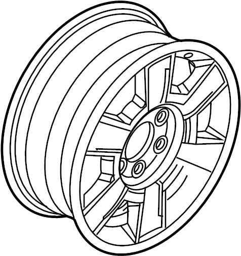 View AL3Z1007D Wheel Full-Sized Product Image