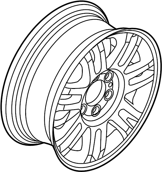 View AL3Z1007F Wheel Full-Sized Product Image