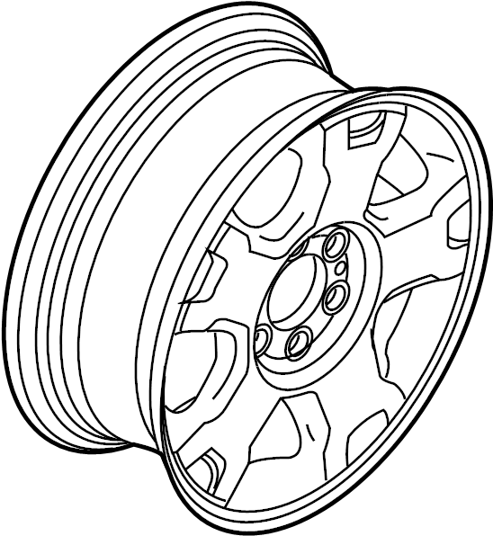 View AL3Z1007J Wheel Full-Sized Product Image