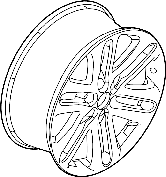 View DL3Z1007C Wheel Full-Sized Product Image