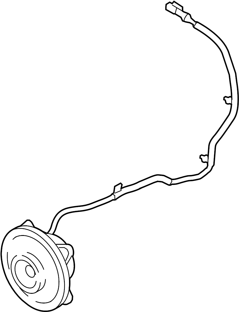 View CL3Z1104K Wheel Bearing and Hub Assembly (Front) Full-Sized Product Image