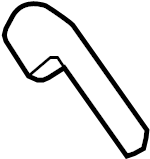 View BL3Z1662622BB Seat Track Adjust Handle Full-Sized Product Image