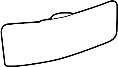 View 7L3Z17K707E Door Mirror Glass (Rear) Full-Sized Product Image